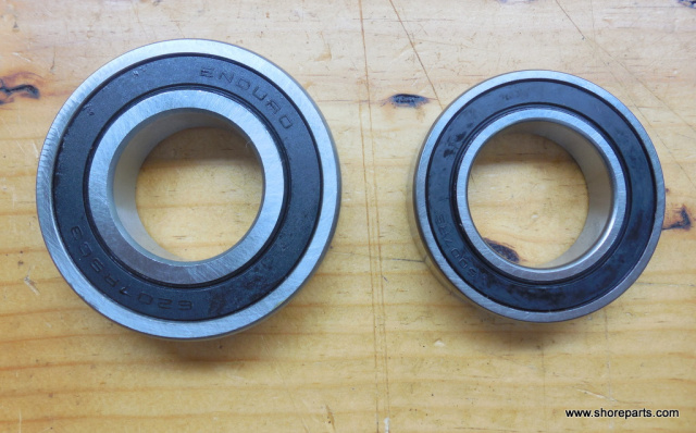 HOBART SLICER 1612-1712 UPPER MAIN BEARING REPLACEMENT KIT, BB-16-12, LOWER MAIN BEARING BB18-43